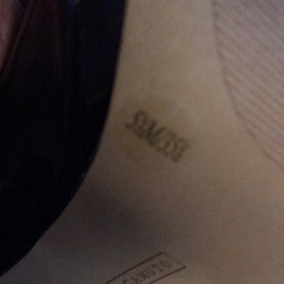 Vince Camuto Desti Black Mid Heel Platform Pump - Picture 7 of 7